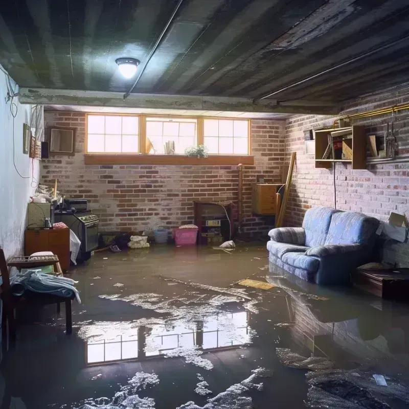 Flooded Basement Cleanup in West Modesto, CA